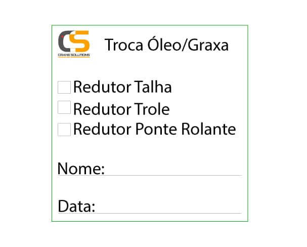 etiqueta pleo - Manutenção Preventiva